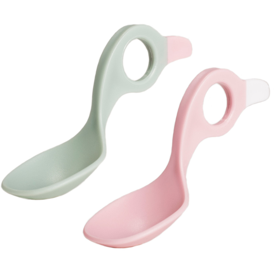 Łyżeczki do nauki samodzielnego jedzenia 2pak Nierozłączka-flaming / I Can Spoon Łyżeczki do nauki samodzielnego jedzenia 2pak Nierozłączka-flaming / I Can Spoon