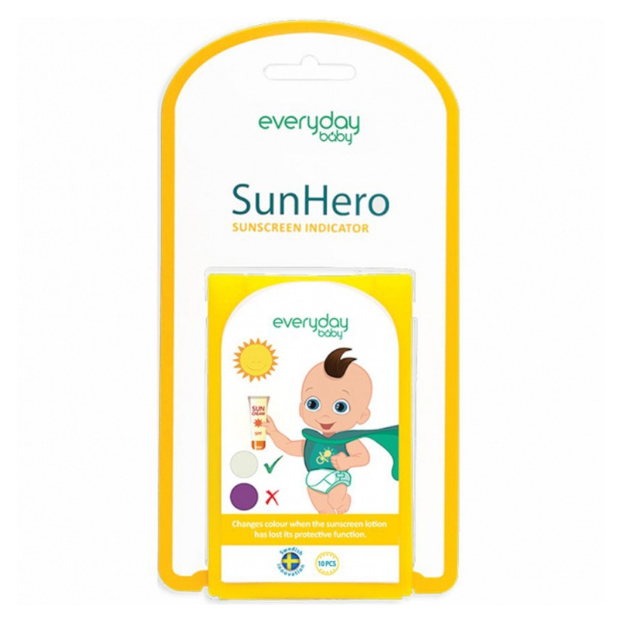 Wskaźnik słoneczny SunHero 10pak / Everyday Baby Wskaźnik słoneczny SunHero 10pak / Everyday Baby