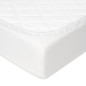 Prześcieradło nieprzemakalne Bamboo 60x120 cm Białe / Baby Matex