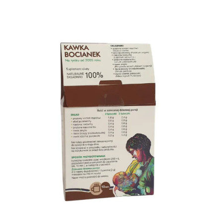 Kawa laktacyjna bez kofeiny Kawka / Bocianek