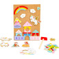 Puzzle przybijane na pinezki Kraina jednorożców / Small Foot Design