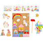 Puzzle przybijane na pinezki Kraina jednorożców / Small Foot Design