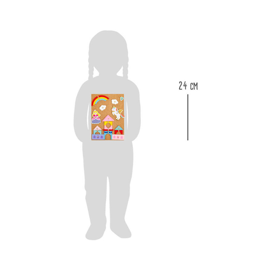 Puzzle przybijane na pinezki Kraina jednorożców / Small Foot Design