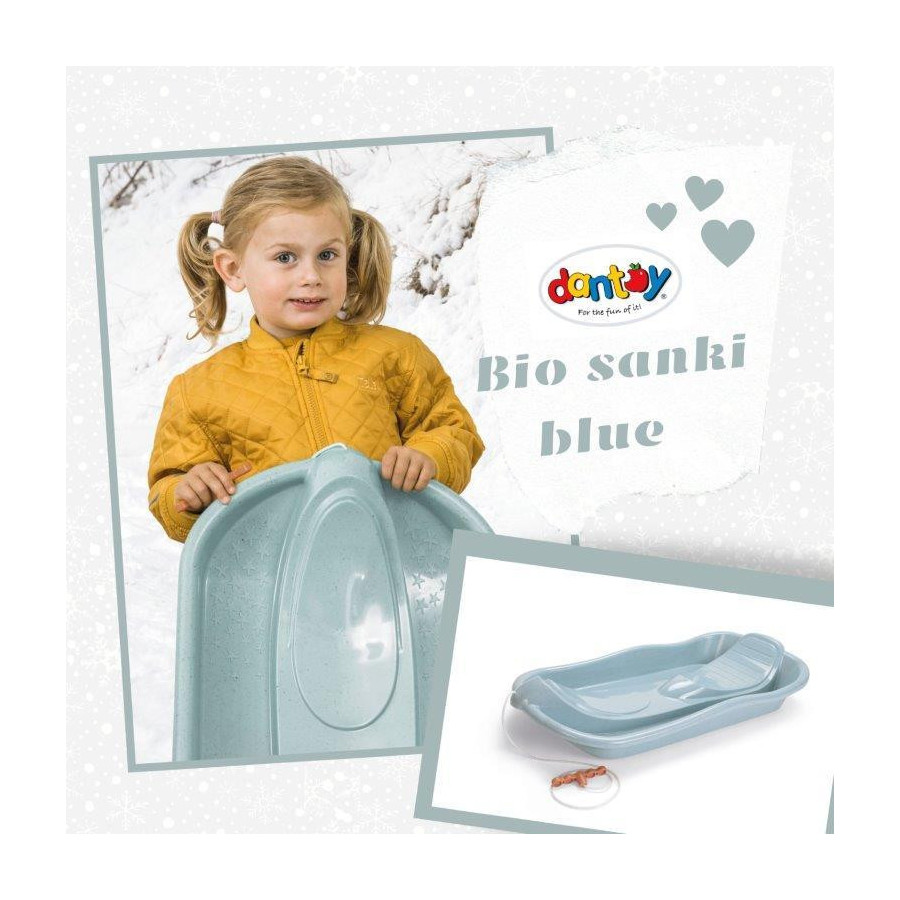 Sanki z trzciny cukrowej Niebieskie / Dantoy