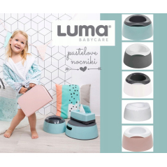 Nocnik z wyjmowaną wkładką Iron blue / Luma