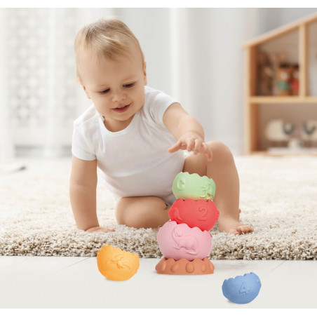 Edukacyjna piramidka sensoryczna / Tullo