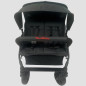 Wózek spacerowy do żłobka Lidoo City Black 4-osobowy / Familidoo
