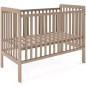 Łóżeczko dziecięce Uno Moka 120x60 cm / YappyKids Łóżeczko dziecięce Uno Moka 120x60 cm / YappyKids