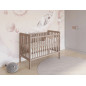 Łóżeczko dziecięce Uno Moka 120x60 cm / YappyKids Łóżeczko dziecięce Uno Moka 120x60 cm / YappyKids