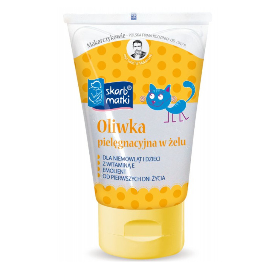 Oliwka w żelu z witaminą E dla niemowląt i dzieci 125 ml / Skarb Matki