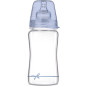 Butelka dla niemowląt szklana Diamond Glass Shower Boy 250 ml / Lovi