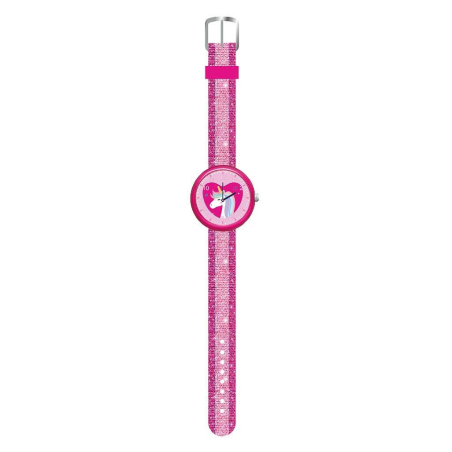 Zegarek dla dzieci KidsTime Unicorn Pink / Pret