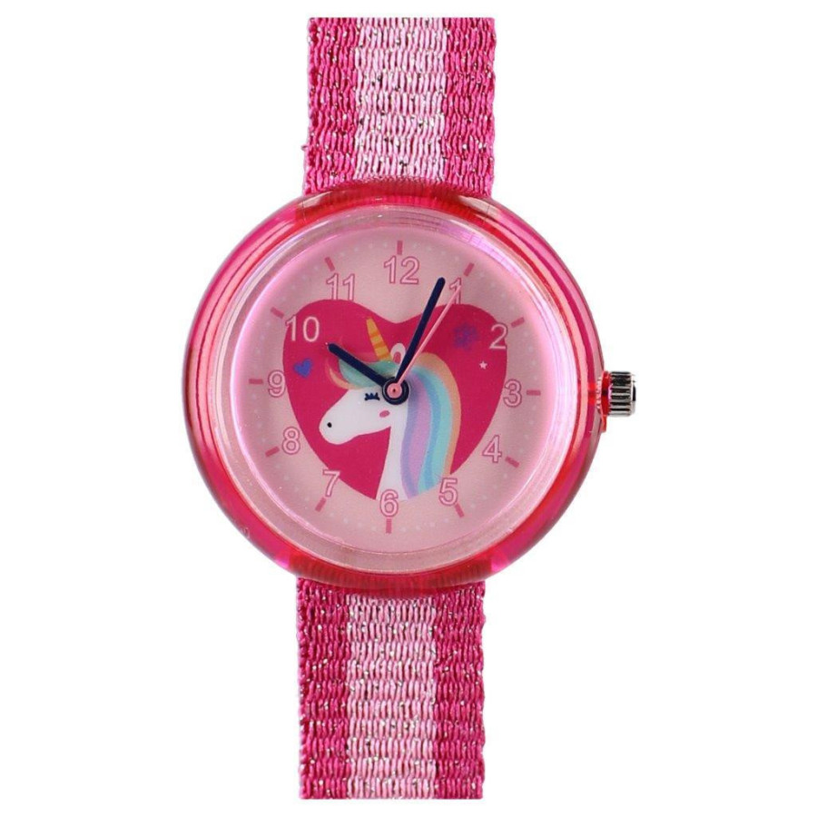 Zegarek dla dzieci KidsTime Unicorn Pink / Pret