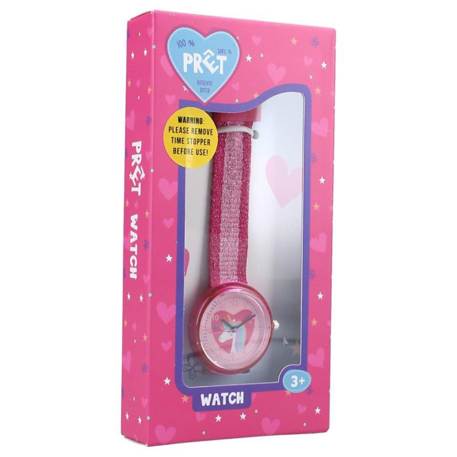 Zegarek dla dzieci KidsTime Unicorn Pink / Pret