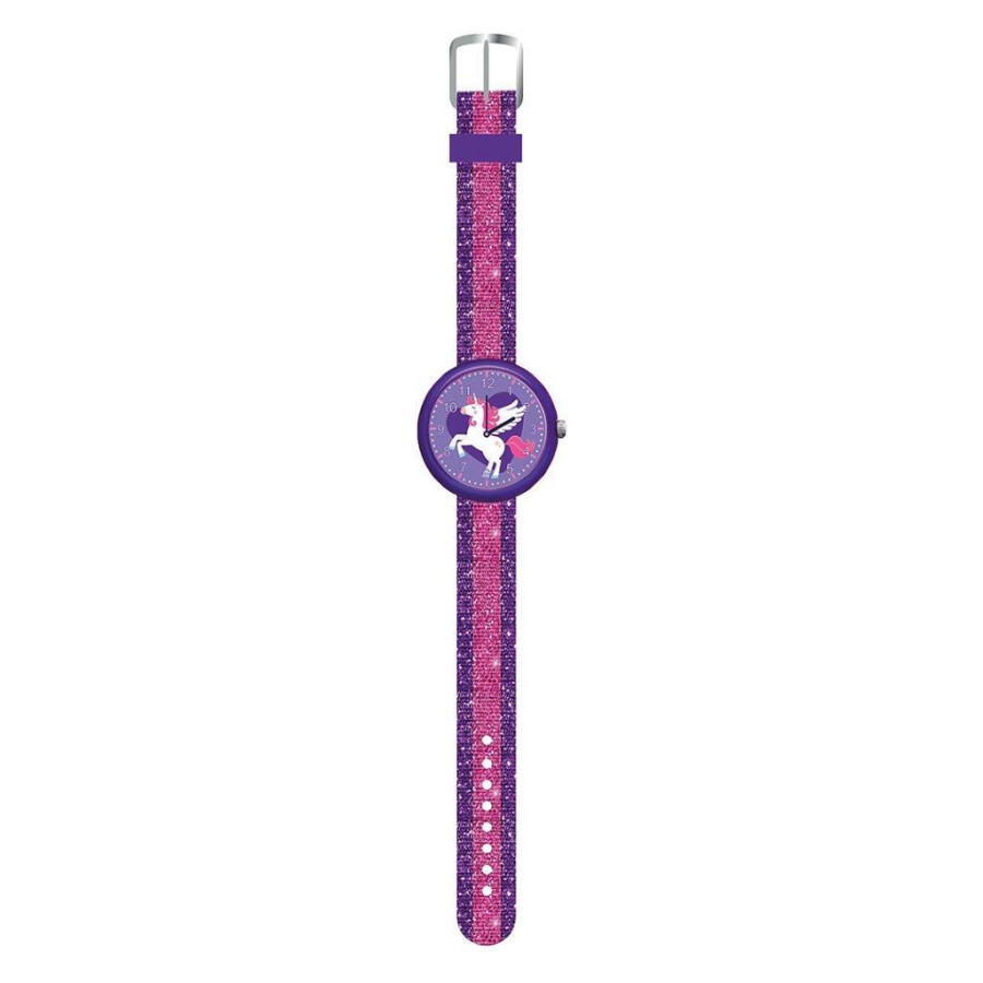 Zegarek dla dzieci KidsTime Unicorn Purple / Pret