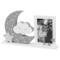 Ramka do zdjęć z lampką LED Moonlight grey / Dooky Ramka do zdjęć z lampką LED Moonlight grey / Dooky