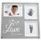 Ramka Vintage "Love you forever" z odciskami / Dooky Ramka Vintage "Love you forever" z odciskami / Dooky