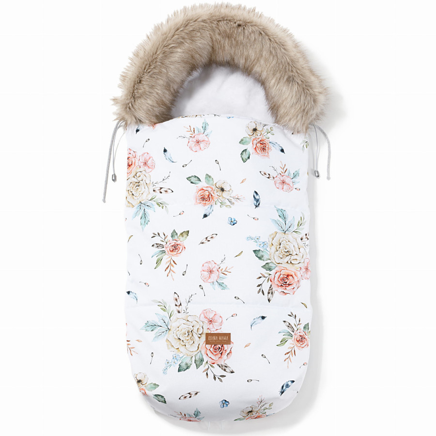 Śpiworek do wózka 12-36m Vintage / Qbana Mama Śpiworek do wózka 12-36m Vintage / Qbana Mama
