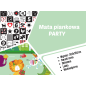 Mata piankowa dwustronna do zabawy 200x150 cm Party / Bocioland Mata piankowa dwustronna do zabawy 200x150 cm Party / Bocioland
