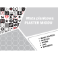 Mata piankowa dwustronna do zabawy 200x150 cm Plaster miodu / Bocioland Mata piankowa dwustronna do zabawy 200x150 cm Plaster miodu / Bocioland