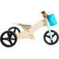 Rowerek biegowy 2w1 Trike turkusowy / Small Foot Design