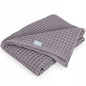 Kocyk dzieci臋cy Waffle Line 90x90 cm Ash / Ceba Baby Kocyk dzieci臋cy Waffle Line 90x90 cm Ash / Ceba Baby