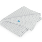 Kocyk dziecięcy Waffle Line 90x90 cm Light grey / Ceba Baby Kocyk dziecięcy Waffle Line 90x90 cm Light grey / Ceba Baby