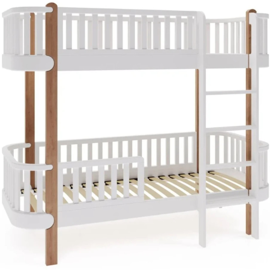 Łóżeczko piętrowe Étude Białe 190x80 cm / YappyKids Łóżeczko piętrowe Étude Białe 190x80 cm / YappyKids