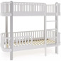 Łóżeczko piętrowe Étude Szare 190x80 cm / YappyKids Łóżeczko piętrowe Étude Szare 190x80 cm / YappyKids