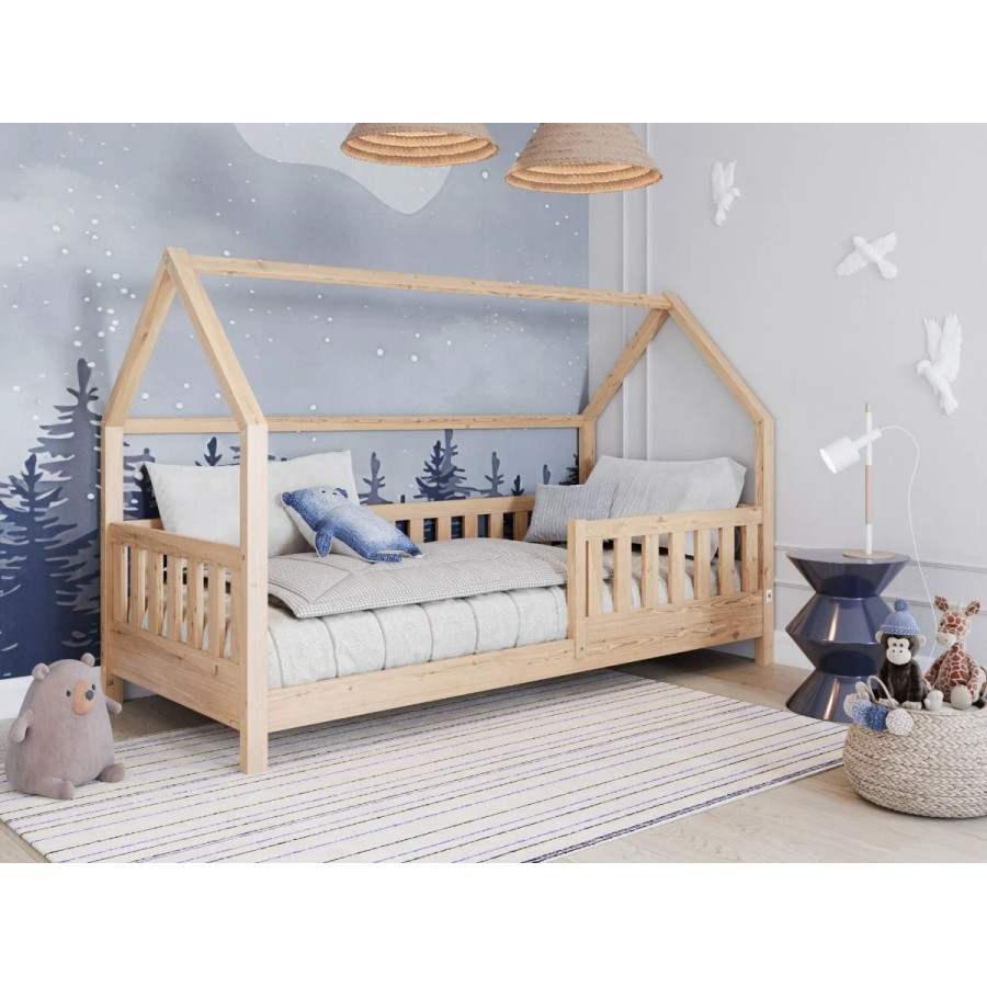 Łóżeczko młodzieżowe Trygg Naturalne 200x90 cm / YappyKids