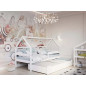 Łóżeczko młodzieżowe Sole Białe 200x90 cm / YappyKids Łóżeczko młodzieżowe Sole Białe 200x90 cm / YappyKids