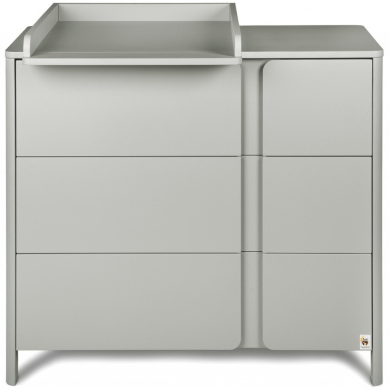 Komoda z przewijakiem Classic Szara / YappyKids