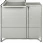 Komoda z przewijakiem Classic Szara 105x91 cm / YappyKids