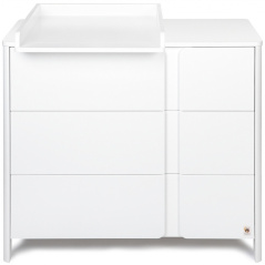 Komoda z przewijakiem Classic Biała / YappyKids