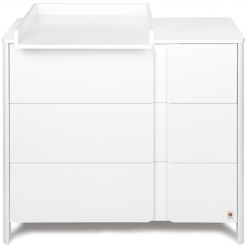 Komoda z przewijakiem Classic Biała / YappyKids