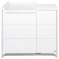 Komoda z przewijakiem Classic Biała 105x91 cm / YappyKids