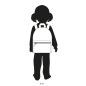 Plecak dla dzieci Apple pink / Kidzroom