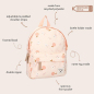 Plecak dla dzieci Apple pink / Kidzroom