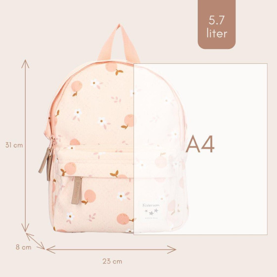 Plecak dla dzieci Apple pink / Kidzroom