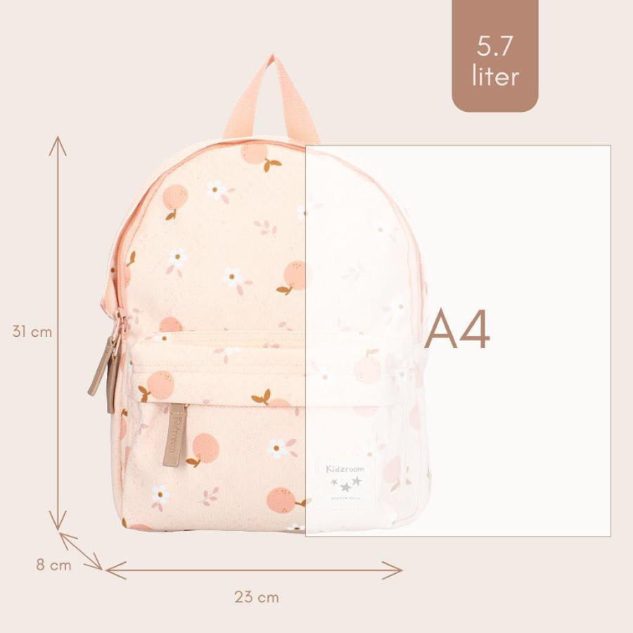 Plecak dla dzieci Apple pink / Kidzroom