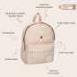 Plecak dla dzieci Rabbit Toby sand / Kidzroom Plecak dla dzieci Rabbit Toby sand / Kidzroom