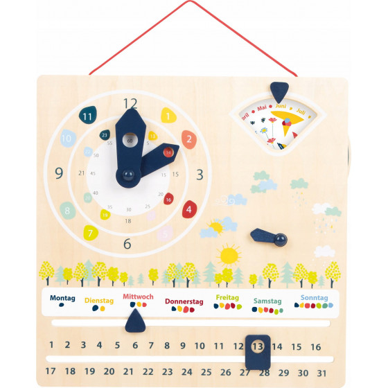 Tablica edukacyjna - Kalendarz - 15 języków / Small Foot Design