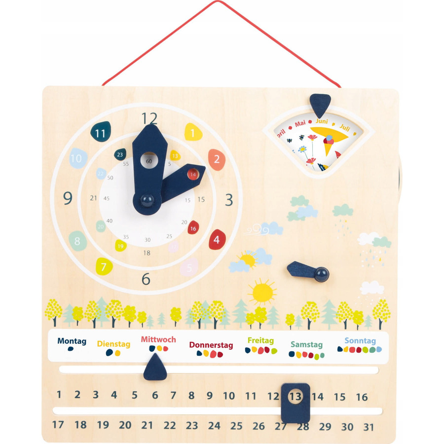 Tablica edukacyjna - Kalendarz - 15 języków / Small Foot Design