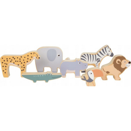 Układanka zwierzątka safari / Small Foot Design