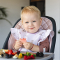 Fartuszek z kieszonką dla noworodka Zajączki / Babyono Fartuszek z kieszonką dla noworodka Zajączki / Babyono