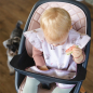 Fartuszek z kieszonką dla noworodka Zajączki / Babyono Fartuszek z kieszonką dla noworodka Zajączki / Babyono