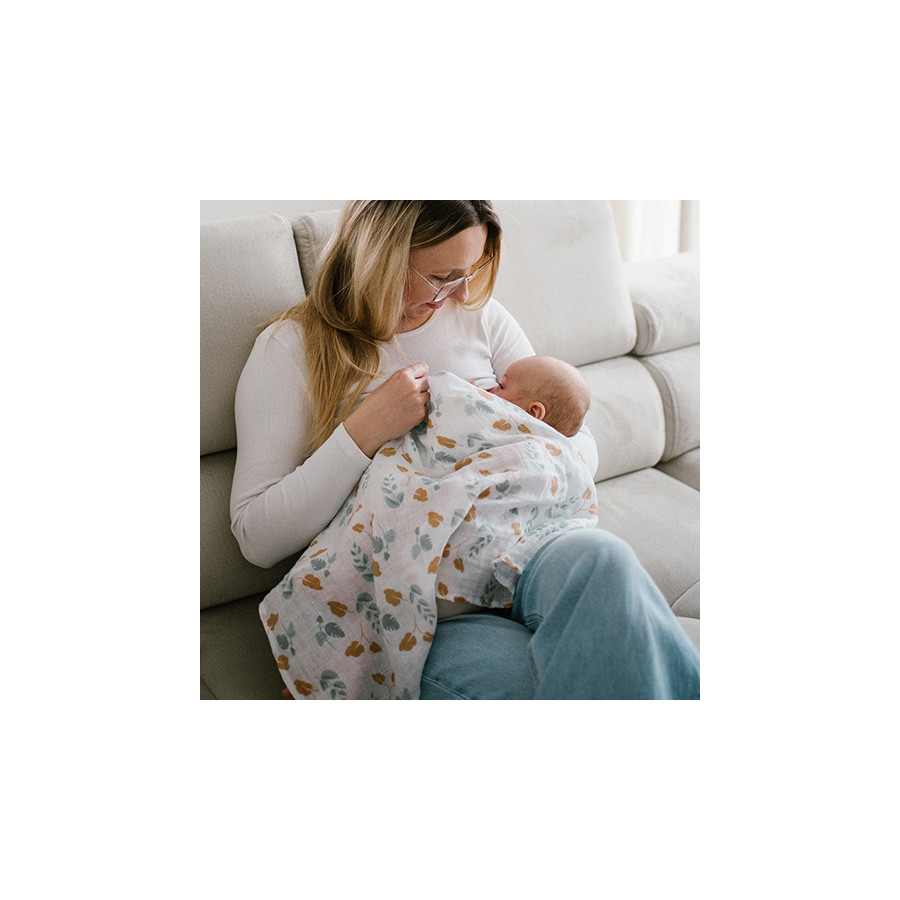 Pieluszki muślinowe super miękkie 3 szt. Zielone / Babyono