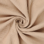 Ochraniacz do łóżeczka muślinowy 180x30 cm Cappuccino / Baby Matex Ochraniacz do łóżeczka muślinowy 180x30 cm Cappuccino / Baby Matex