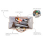 Torba Mommy Bag Kremowa / Childhome