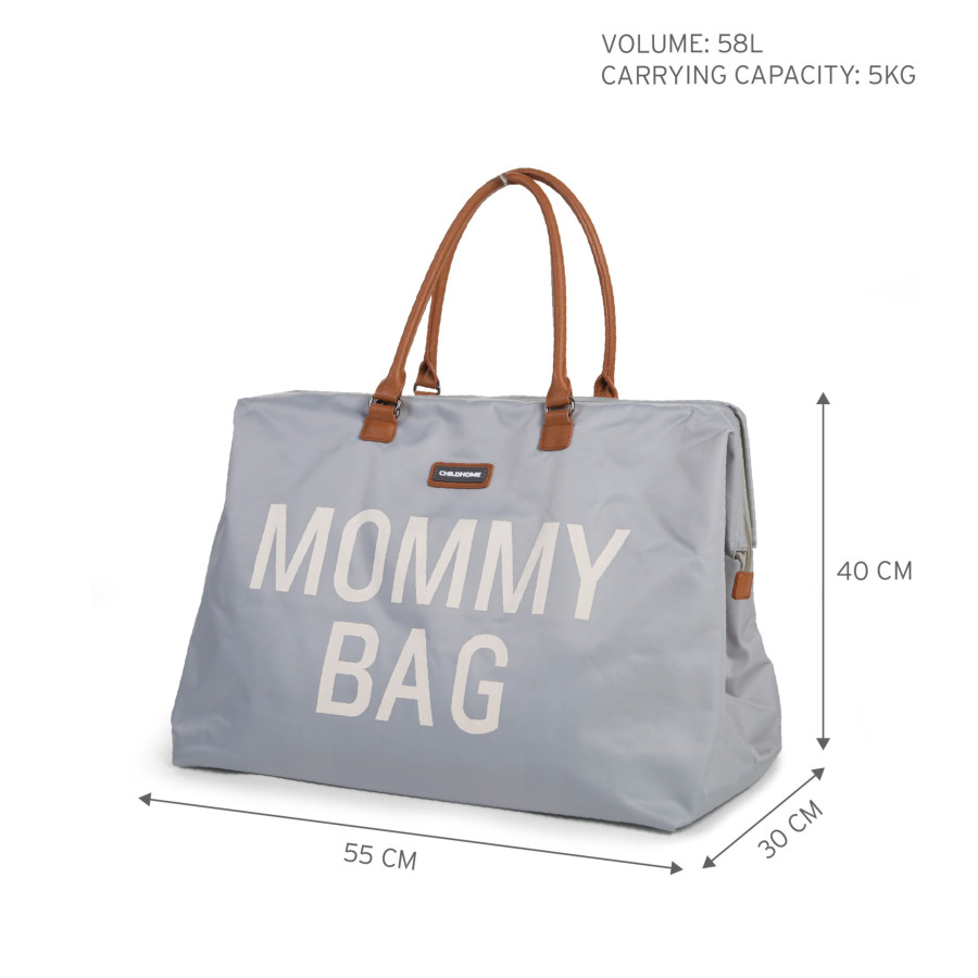 Torba Mommy Bag Szara / Childhome